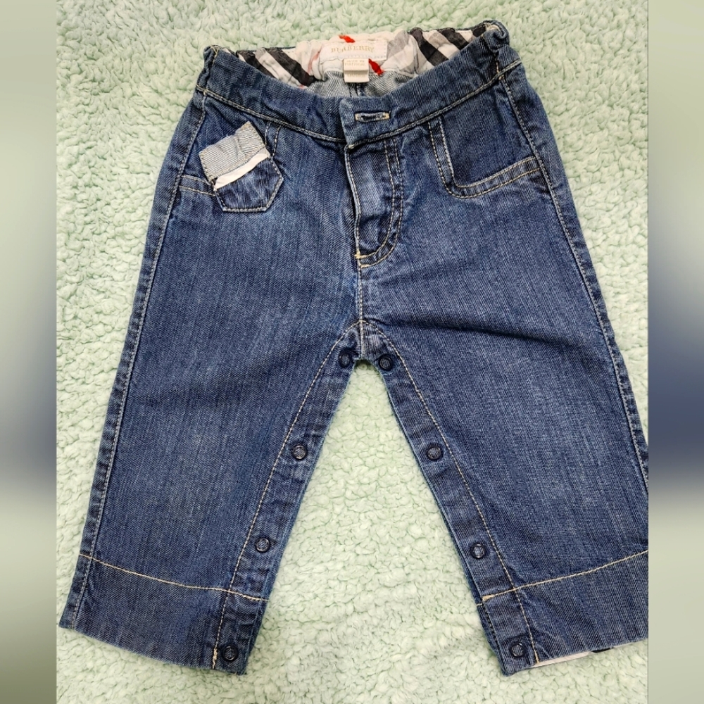 Authentic BURBERRY CHILDREN 6M denim